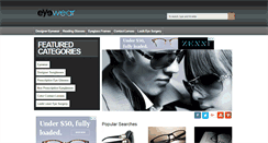 Desktop Screenshot of eyewear.com