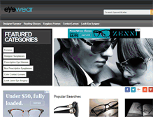 Tablet Screenshot of eyewear.com