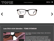 Tablet Screenshot of eyewear.at