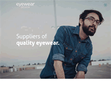 Tablet Screenshot of eyewear.co.nz